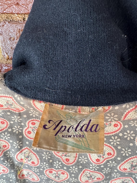 1940s Wool Jacket, Apolda New York Alpine Edelwei… - image 11