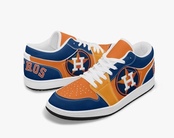 Houston Astros Low Top Athletic Shoes Men Women Unisex