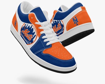 New York Mets Low Top Athletic Shoes Men Women Unisex