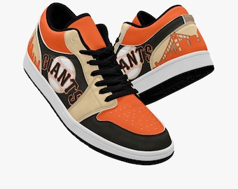 San Francisco Giants MLB Low Top Shoes Mens Womens Unisex