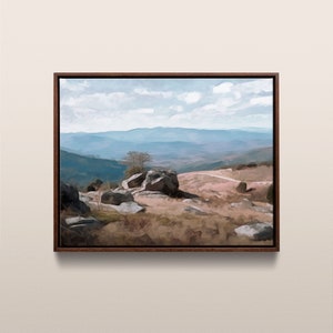 Shenandoah National Park | Vintage Oil Painting | Virginia, USA | Instant Digital Download | #273