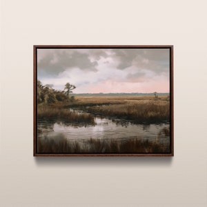 Parc national des Everglades | peinture à l'huile vintage | Floride, États-Unis | Téléchargement numérique instantané | #221