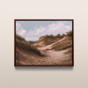 Indiana Dunes National Park | Vintage Oil Painting | Indiana, USA | Instant Digital Download | #253