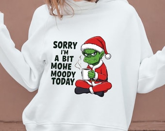 20-teiliges Grinch-Weihnachts-PNG-Set - Lustiges Feiertags-Sublimationsdesign (digitaler Download)