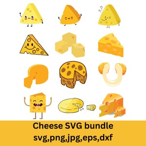 Cheese SVG, Cheese Outline SVG, Cheese Digital File, Cheese Cut File, Cheese Silhouette, Cheese Clipart, Cricut, Vector, Instant Download