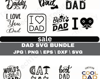 Vatertag svg Bundle, Papa svg, Vater svg, Papa svg, bester Dad ever svg, Opa svg, Familie svg Bundle, geschnittene Dateien für Cricut