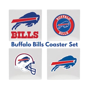 Juego de posavasos de Buffalo Bills