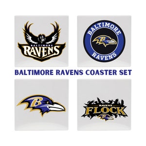 Baltimore Ravens Coaster Set