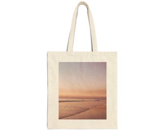 Baumwollsegeltuchtasche Strand-Ufer Druck-Einkaufstasche Strand-Abenteuer-Tasche Strand-Reise-Geschenk Laid Back Ocean Ästhetische Einkaufstasche für Strandliebhaber
