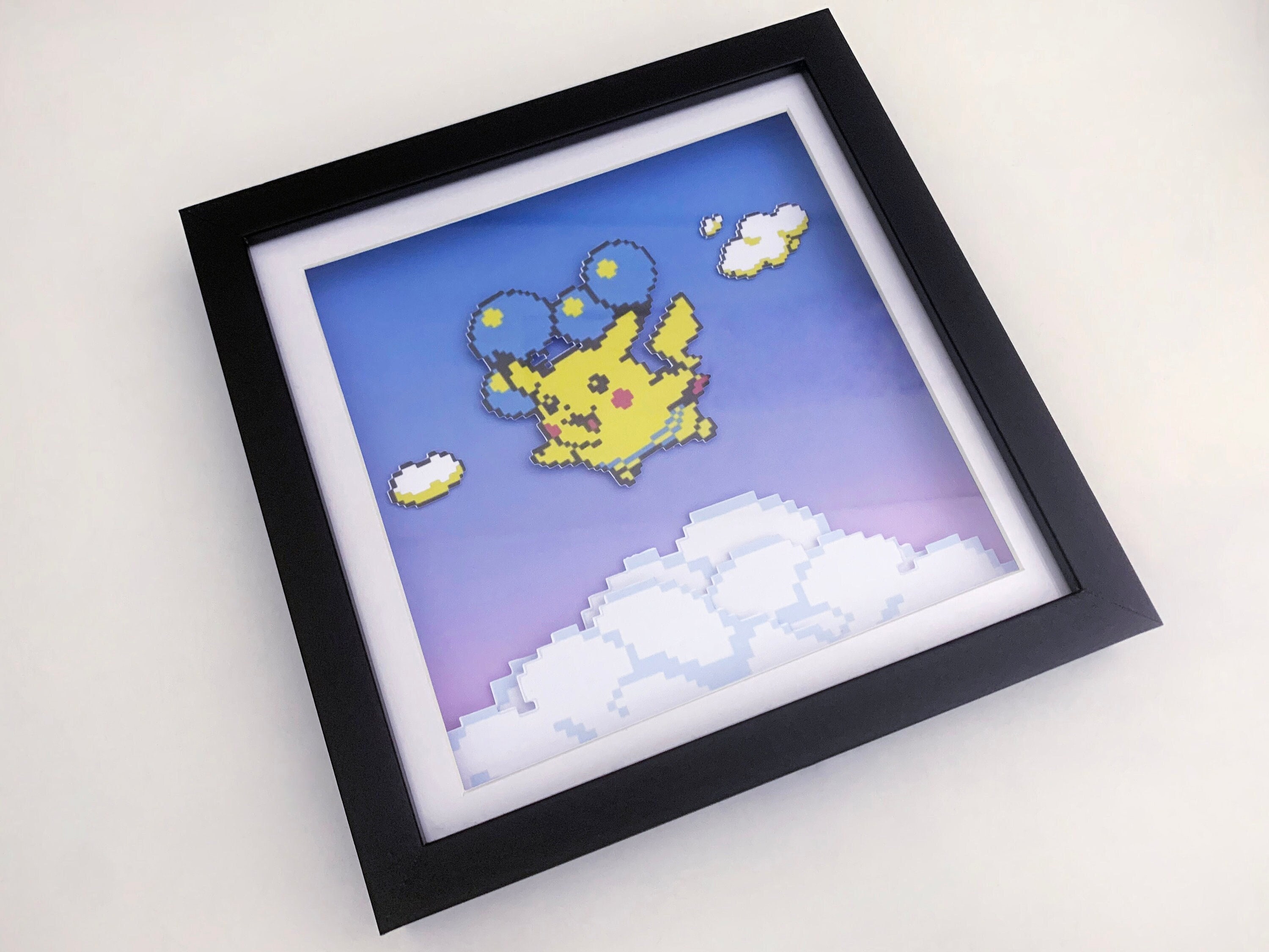 Sleepy Pikachu Pixel Art – BRIK