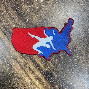 USA Wrestling Patch (Big patch)
