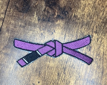 Bjj Purple Belt Patch