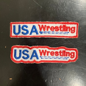 USA Wrestling Patch (Rounded or Squared)
