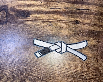 Bjj White Belt Patch