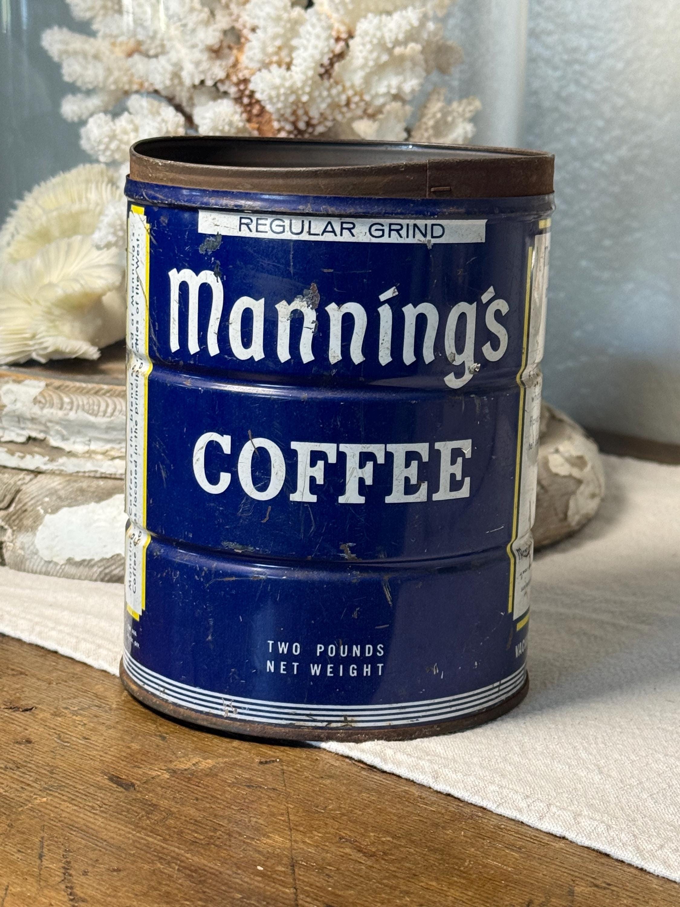 Vintage Coffee Tins - Etsy - Page 2