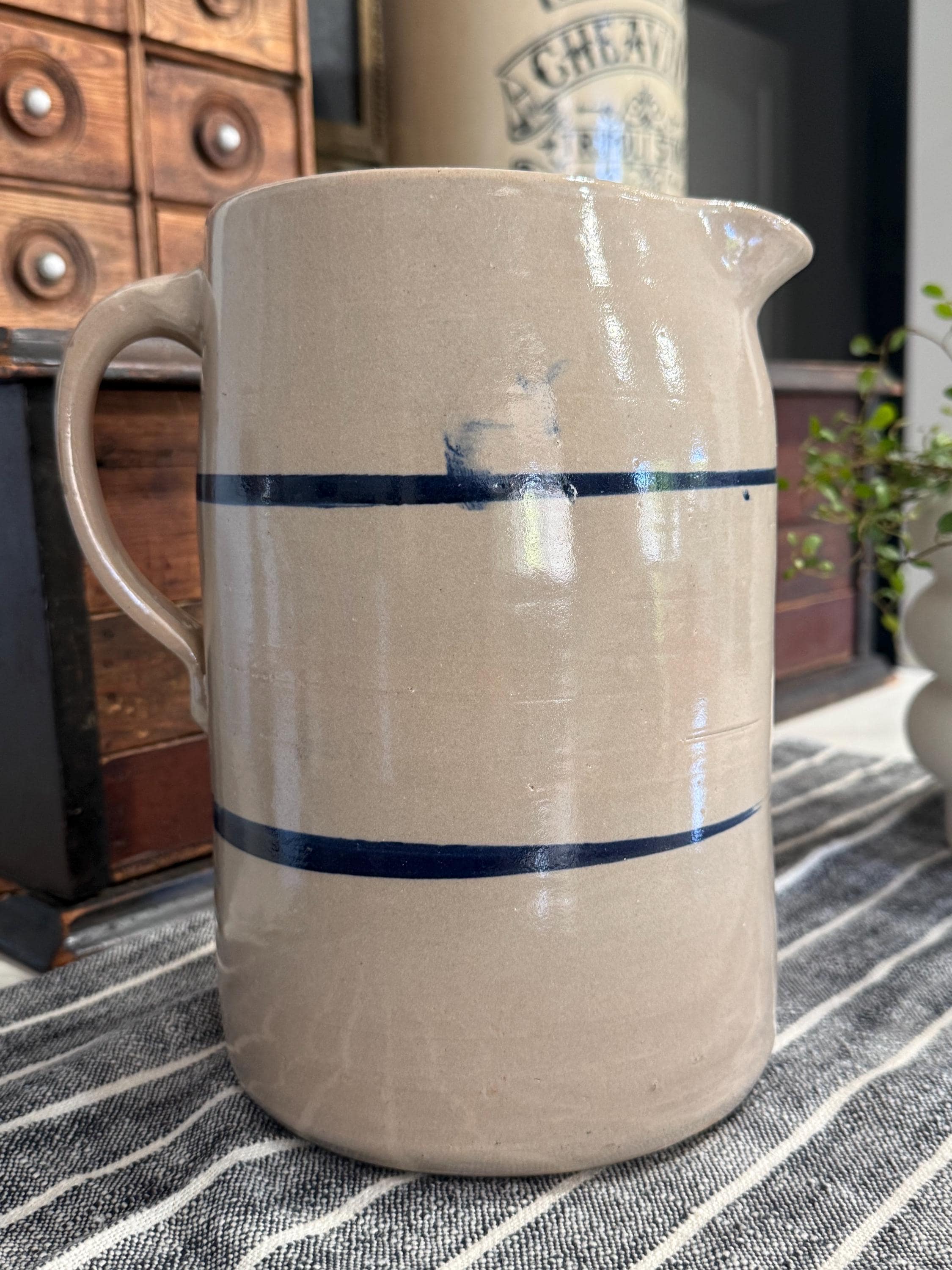 Antique Milk Pitcher - Etsy
