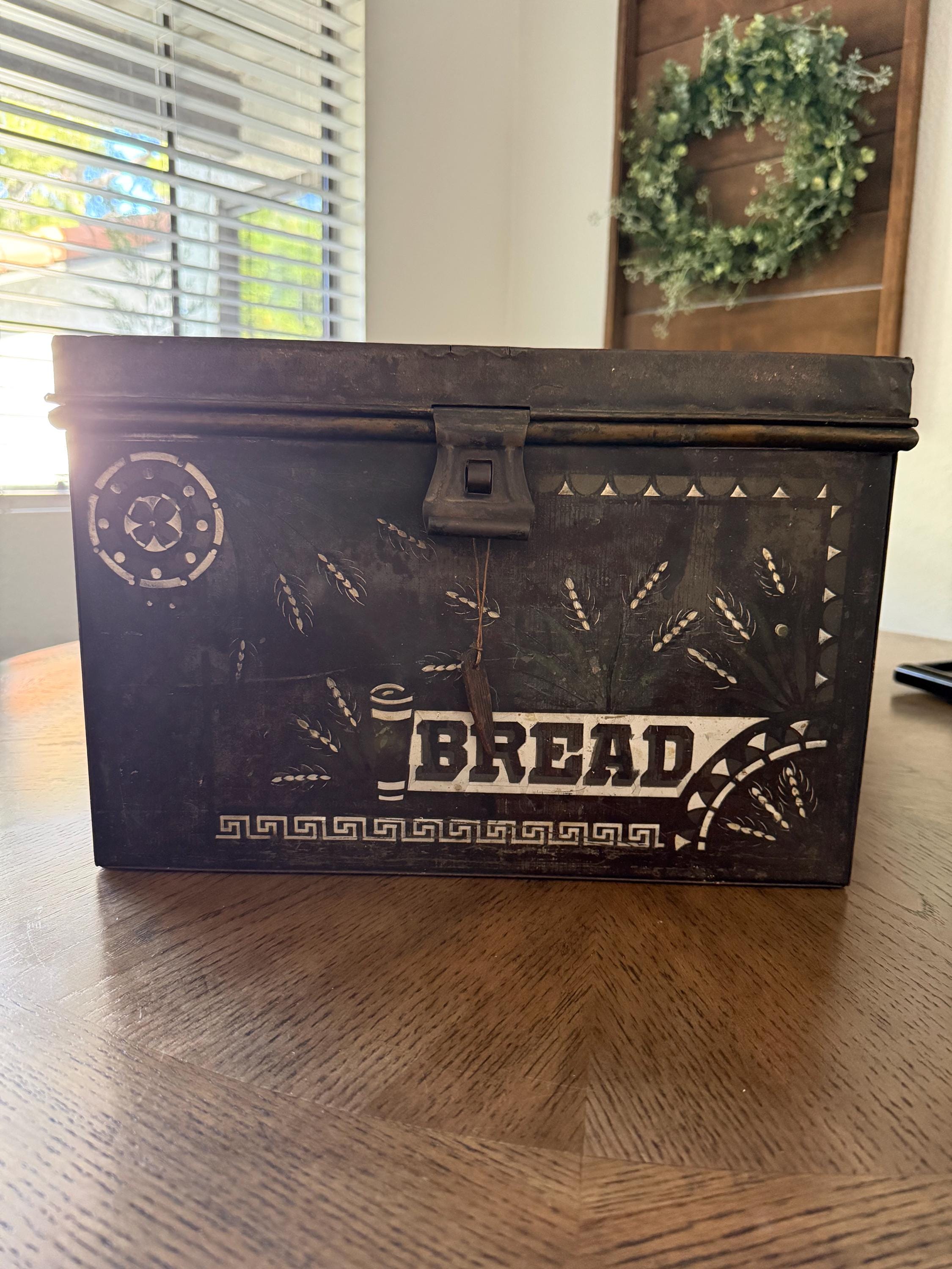 Vintage Bread Box Antique - Etsy
