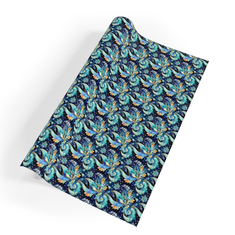 Gorgeous Artistic Gift Wrap, Premium Paper, Wrapping Paper Roll, 3 Sizes Available image 7
