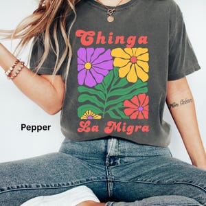 CHINGA la migra Protest Shirt,Activism shirt, comfort colors, Latino Protest Tee, Social Justice Shirt, Immigrant Human Rights Tee, Unisex
