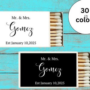 Custom  Matchbook Favors – 50 Wedding Matchbooks in Bulk – Custom wedding  Matchbox, Choose your elements matchbox,  No Assembly Needed