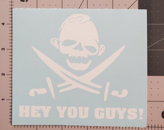 Goonies Hey You Guys Sloth Sticker Decal Free Shipping