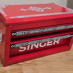 Stickers for Harbor Freight Mini Toolbox -Single color Stickers Only! Decal Sticker with Free Shipping. Please Look at All the Photos.