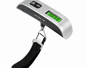 Portable Digital Luggage Scale: Accurate Travel Accessory, 110lbs