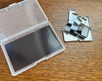 Small Plastic Palette Case (Empty) for Watercolor Pans Travel