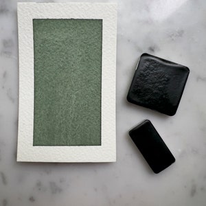 Forest | Handmade Watercolor | Half Pan | Quarter Pan