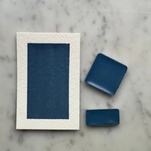 Blueberry Muffin (Opaque) | Handmade Watercolor | Half pan | Quarter Pan