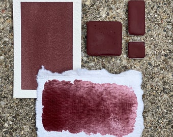 Caput Mortem | Handmade Watercolor | Half pan | Quarter pan | Mini
