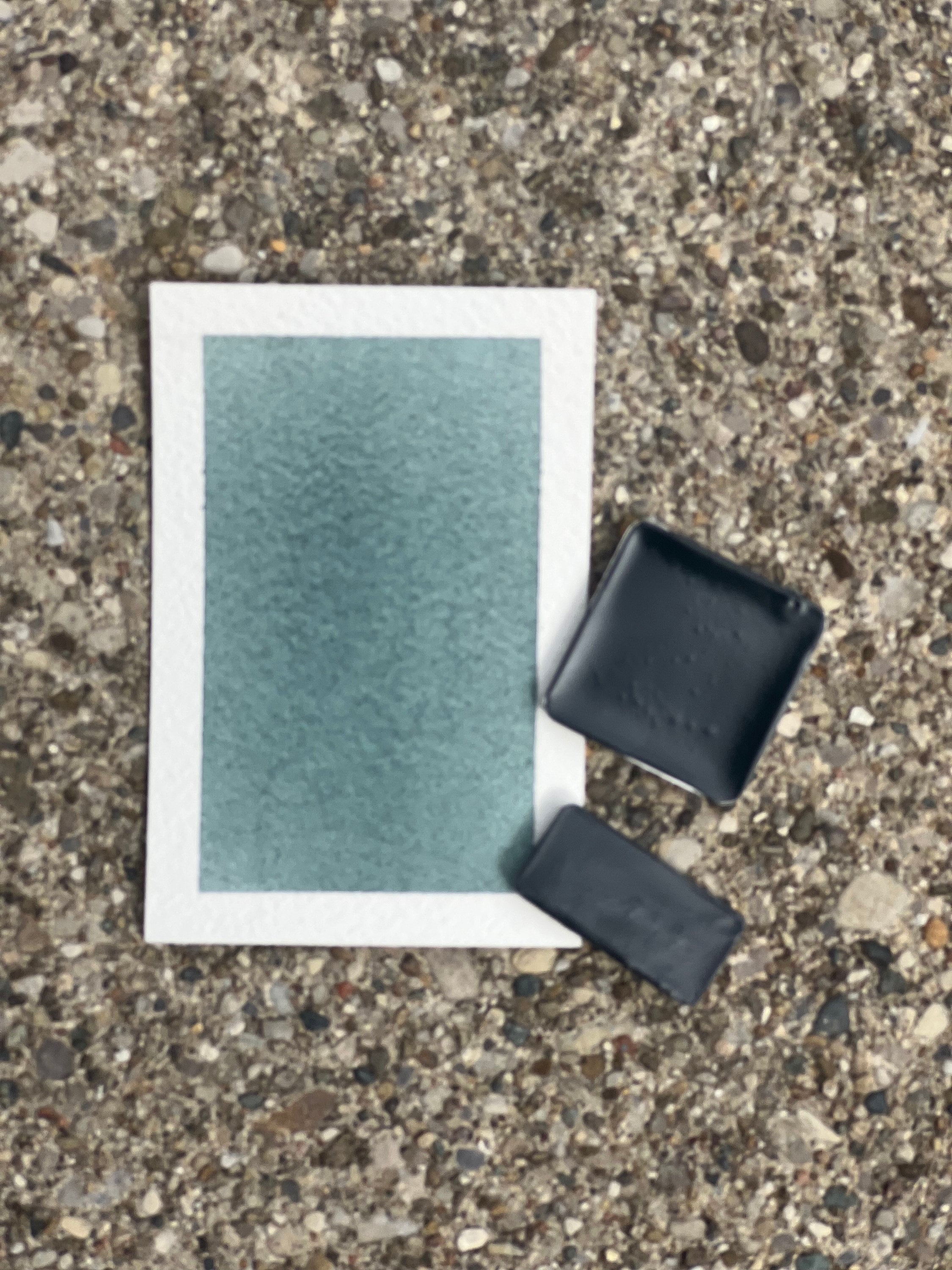 Vivianite II | Handmade Watercolor | Half Pan | Quarter Pan - Etsy