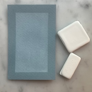 Zinco Branco | Aquarela Artesanal | Meia Panela | Quarto de Panela