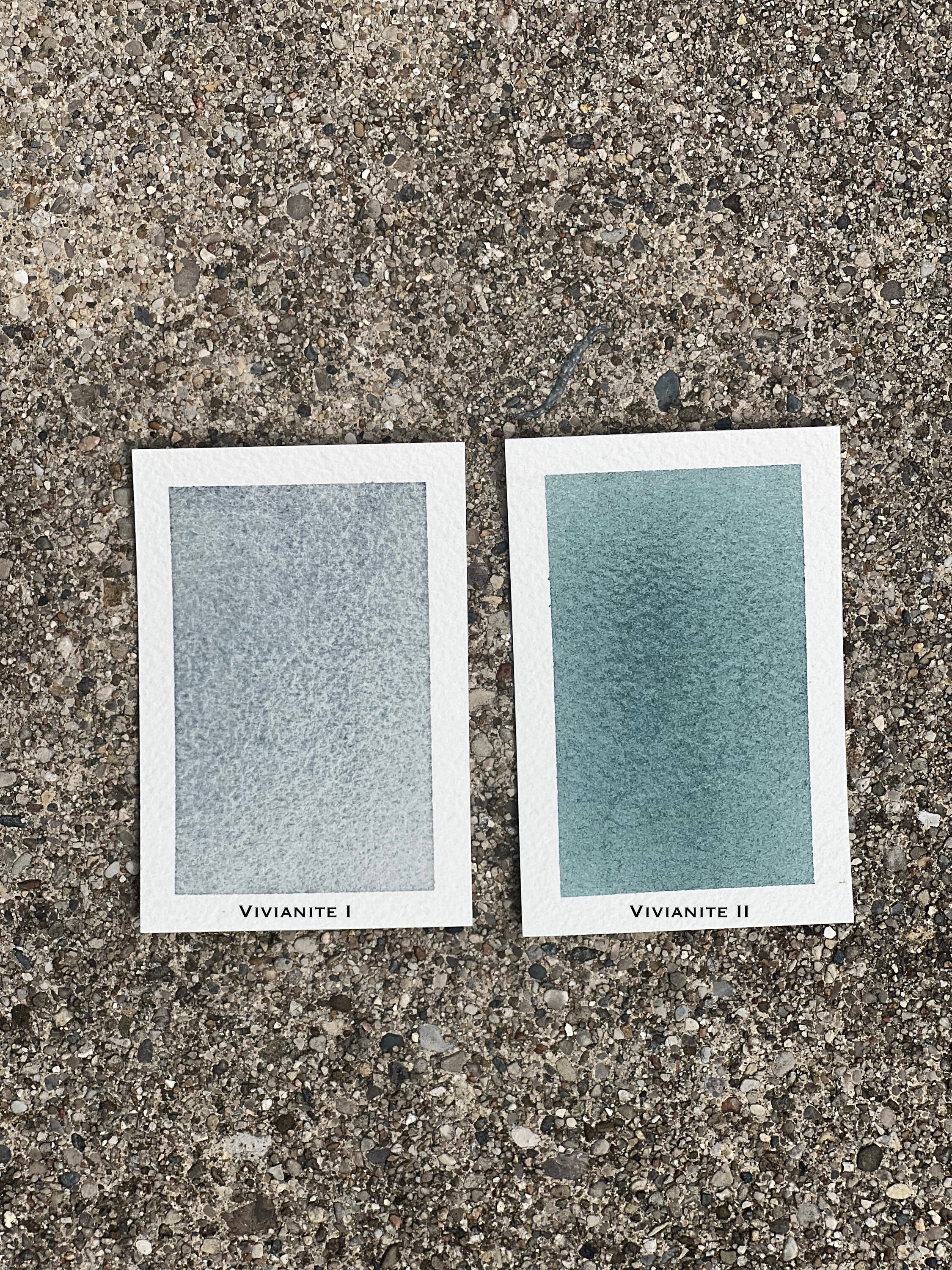 Vivianite II | Handmade Watercolor | Half Pan | Quarter Pan - Etsy