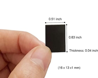 5 - Magnets for Watercolor pans 16 mm x 13 mm