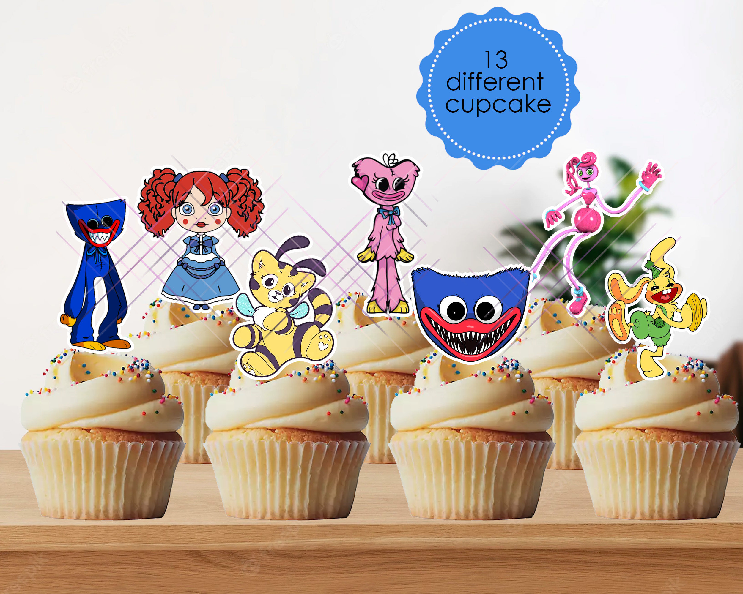 Instant Download Poppy Playtime Cake Topper Poppy Playtime - Etsy Finland