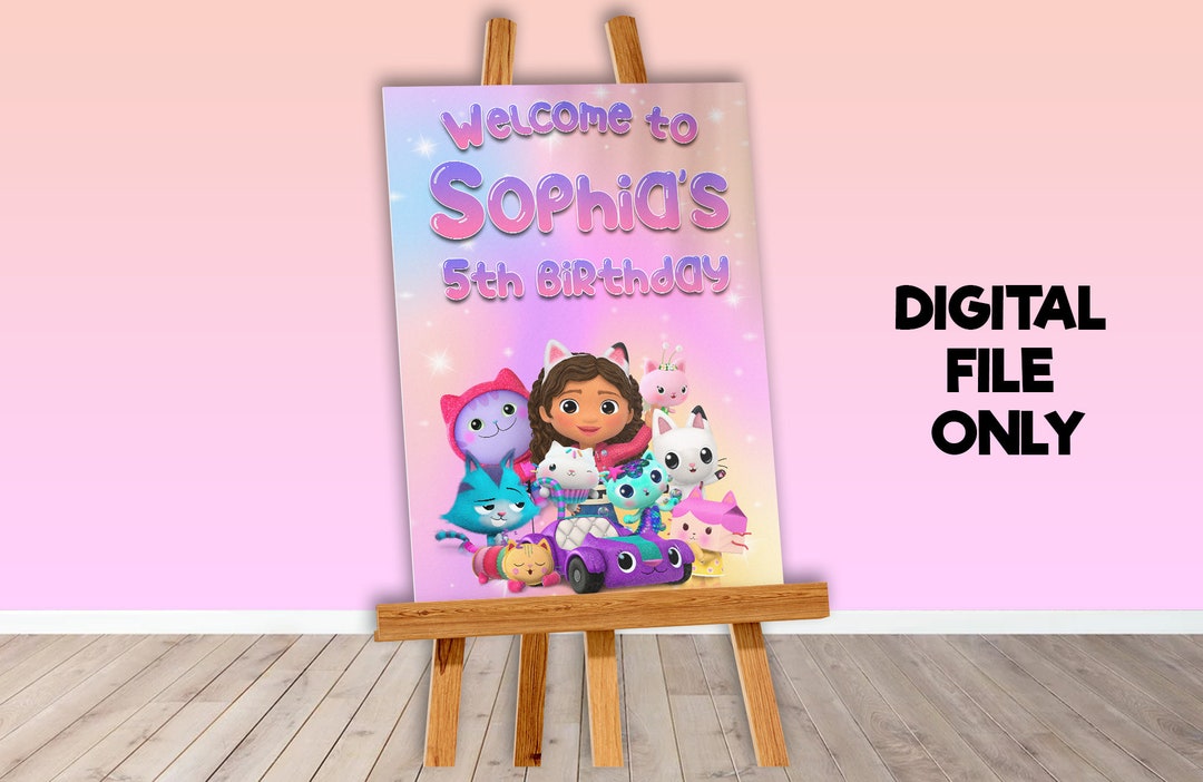 Gabby's Dollhouse Sign Gabby's Dollhouse Etsy Australia