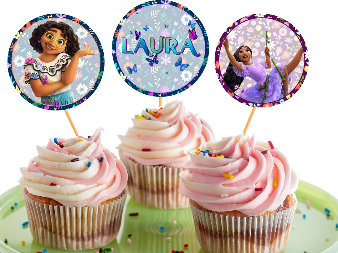 Encanto Cupcake Toppers Encanto Theme Party Encanto Etsy