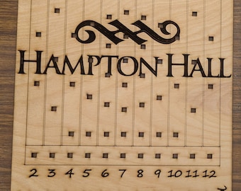 Horse Race Board Game. Tabletop Derby.  Can have your Custom Logo or graphic on it.   Board, horses, cards, and dice included.