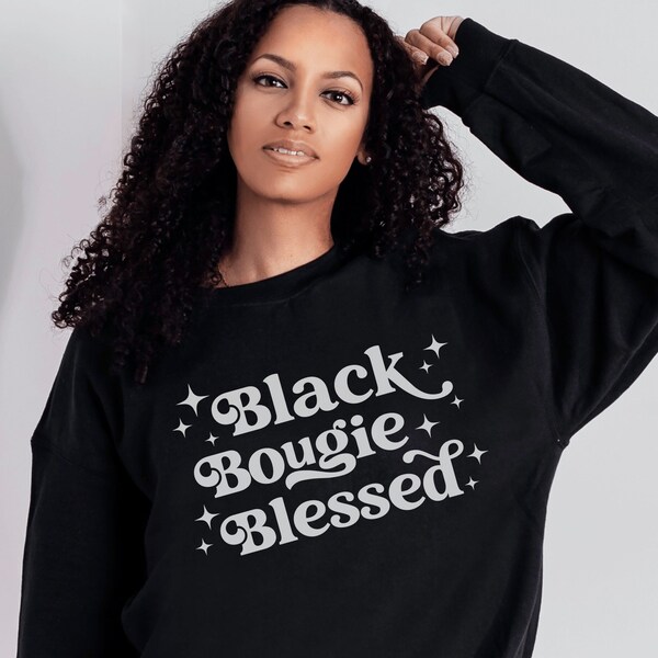 Black Girl Magic Sweatshirt Etsy