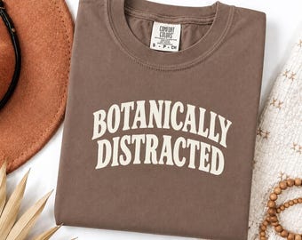 Botanically Distracted Tee | Granola Girl Forestcore Clothing