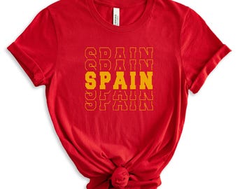 Spain Flag Shirt: Spanish Pride Travel Tee