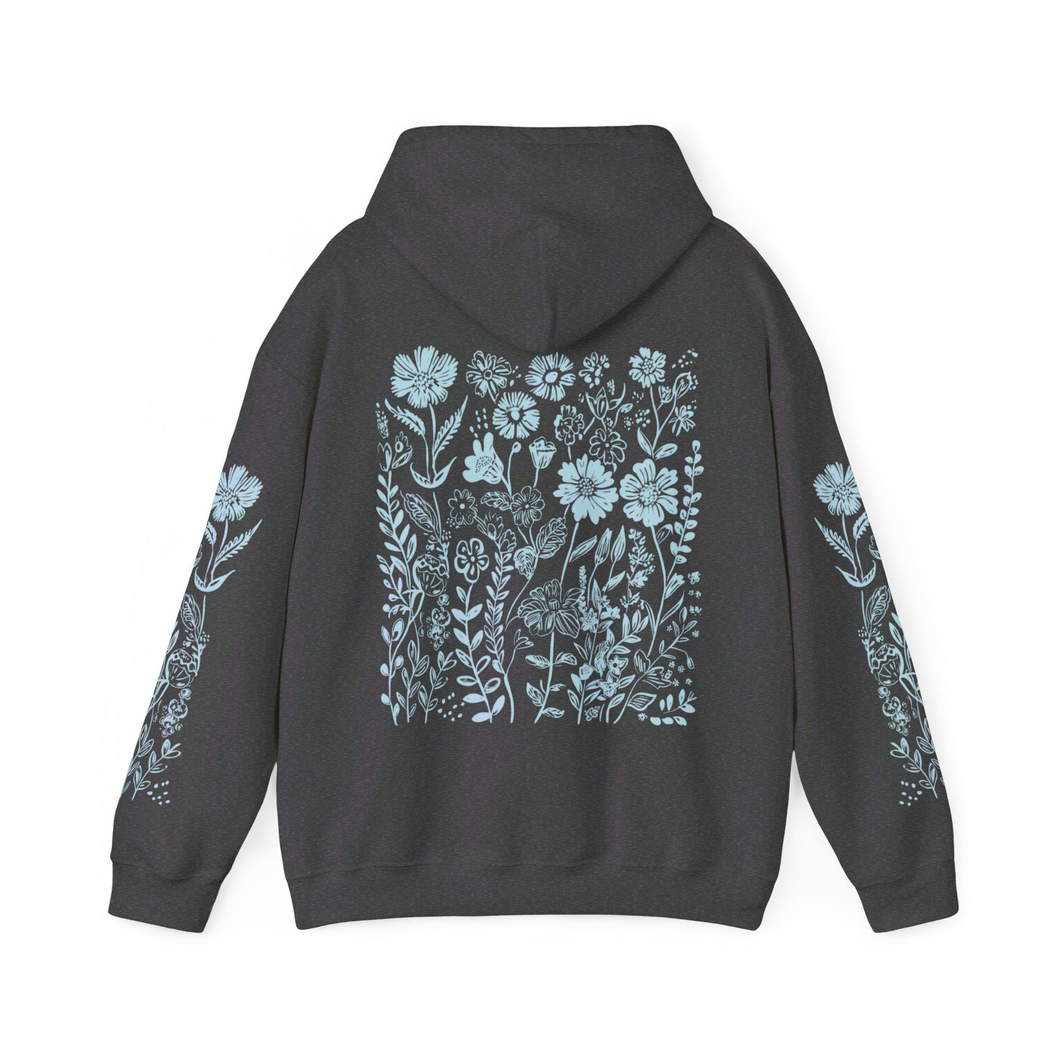 Floral Camping Cottagecore Hoodie | Forestcore Clothing