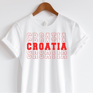Croatia Soccer T-Shirt: National Team Jersey image 3