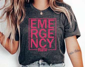 Emergency Medicine, Trauma Nurse, Emergency Room Nurse, Emergency Department, ER Nurse TShirt, ER Nurse Tee Shirt, ER Nurse Hoodie