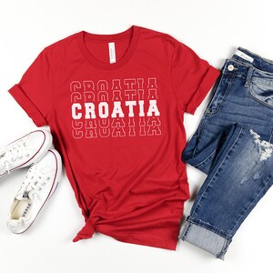 Croatia Soccer T-Shirt: National Team Jersey image 2