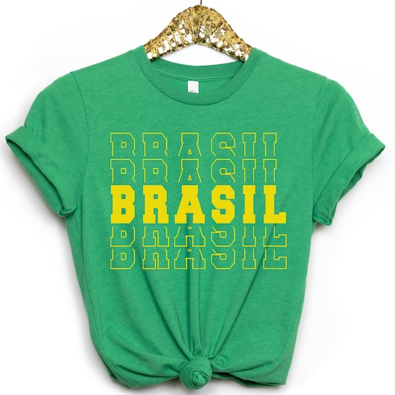 Brasil T-Shirt: Brazil Pride, Futbol Soccer Shirt