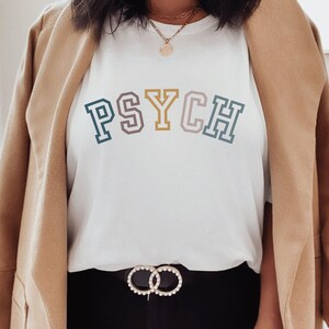 Psychology Tshirt Gift, Psychologist Shirt Gift, Psychology Major Student Graduation Gift Shirt for Psychologist, Psych Nurse Shirt