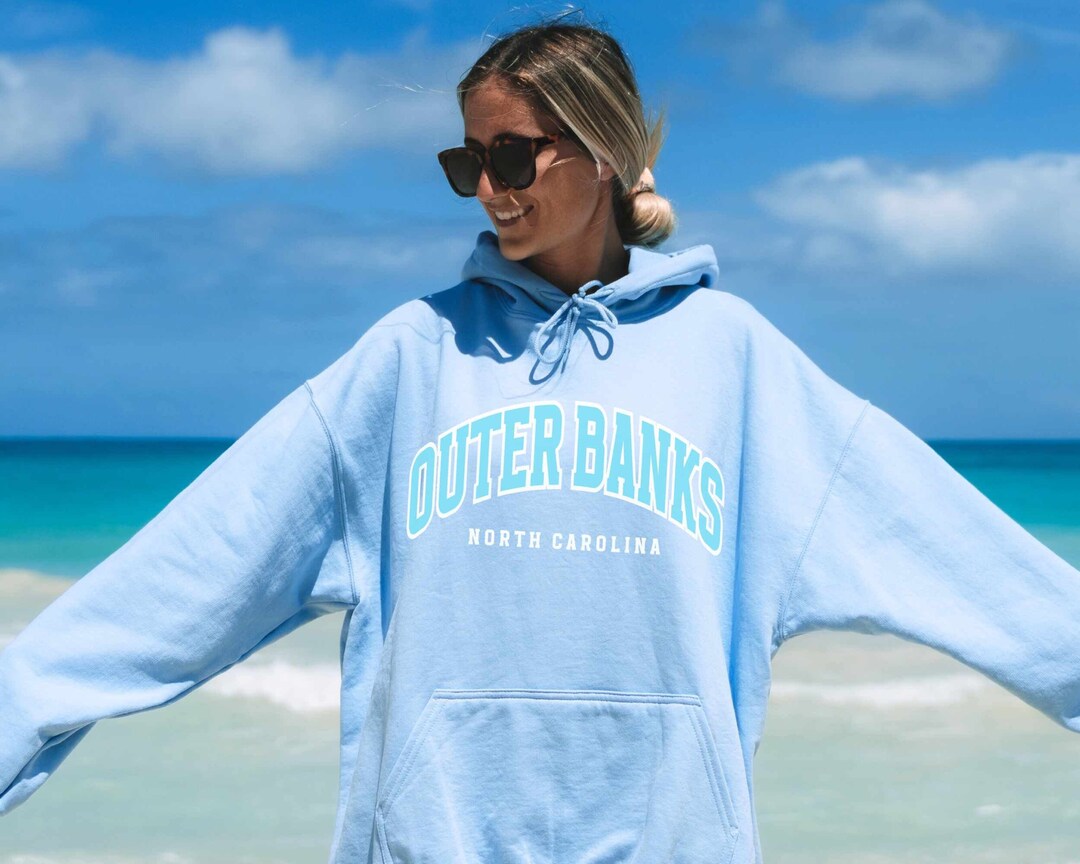Outer Banks Hoodie Outer Banks Shirt Surf Hoodie Ocean Beach Etsy