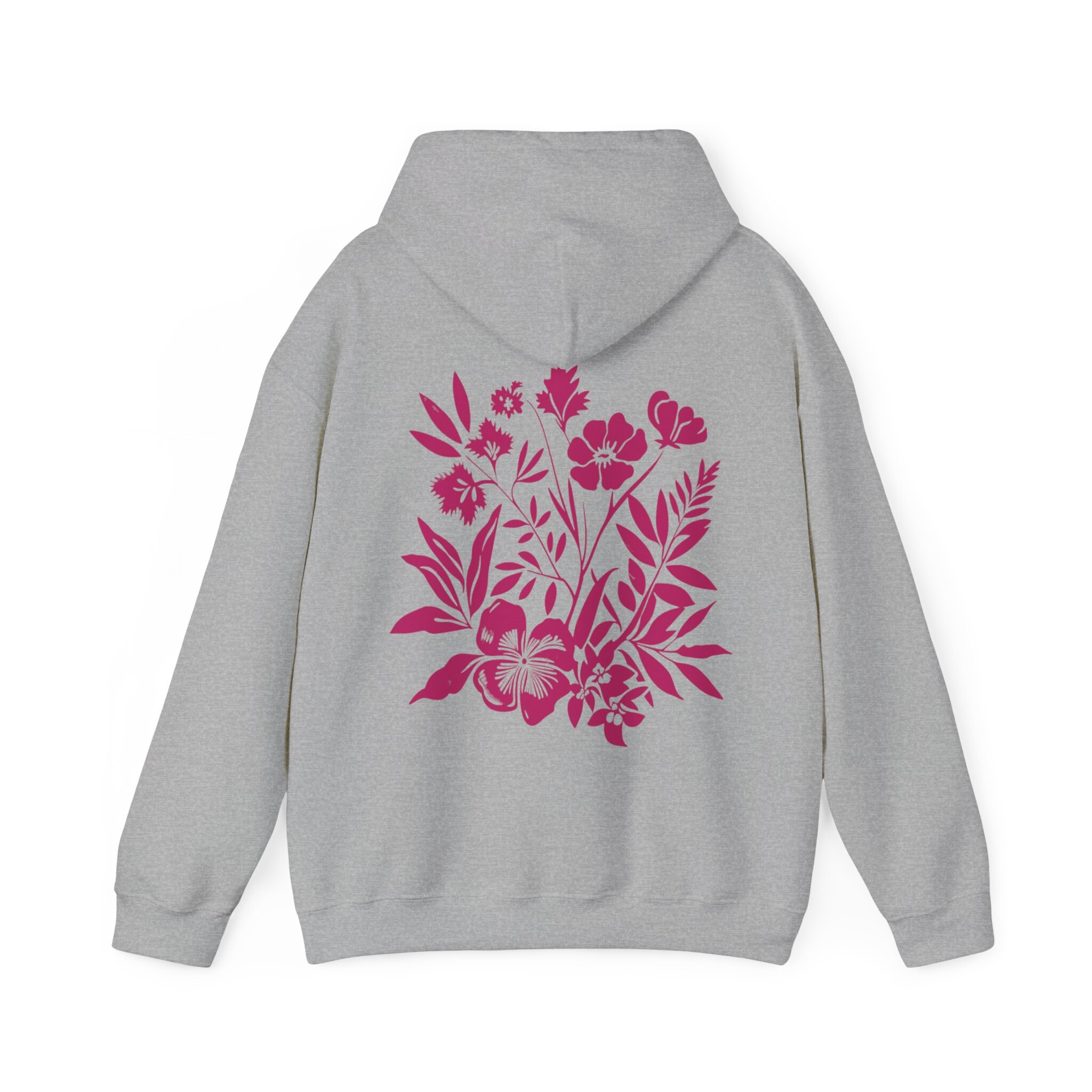 Floral Hoodies Oversized Hoodie Graphic Hoodie Cute Womens
